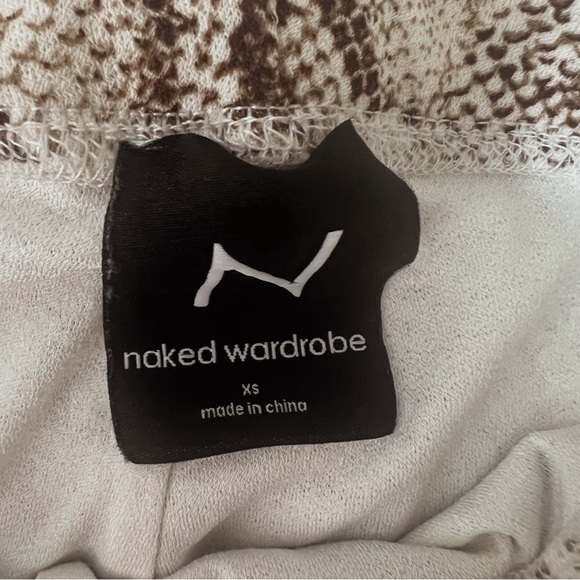 Naked Wardrobe Snakeskin Pants - Picture 3 of 3